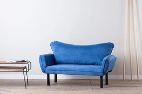 Canapea extensibilă două locuri Chatty (albastru). 1062618