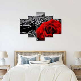 Tablou - Flori de trandafir (150x105 cm)