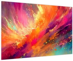 Tablou - Abstractizare dinamică (90x60 cm)