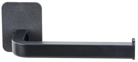 Suport pentru hârtie igienică negru autoadeziv din plastic Parma – Allstar