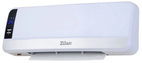 Soba de perete ceramica Zilan ZLN2090, 2000W, Telecomanda, 10-49 grade, Timer, Display LED, Alb