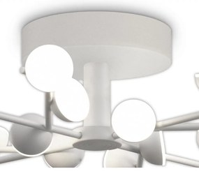 Plafoniera, Lustra aplicata LED dimabil design modern ADN alb