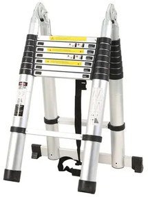 Scara telescopică, 2 x 2,5 m, XXL