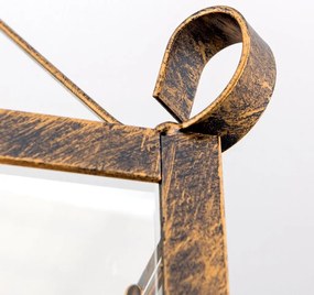 Lustra / Pendul design rustic Frano Latern HL 6-1533/4 Antik/gold OR