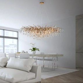 Paul Neuhaus 2031-11 - lustră pe cablu ICICLE 15xG9/40W/230V