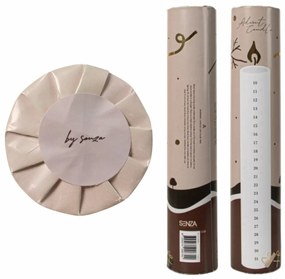 Lumanare de Advent NUMIRA 25 cm, alba