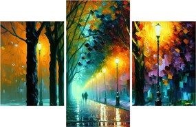 Tablou - Plimbare de noapte (90x60 cm)