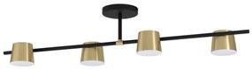 Lustră LED aplicată Eglo 39984 ALTAMIRA 4xGU10/4,6W/230V 3000K auriu