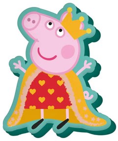 Purcelușa Peppa Queen pernă decorativă 35 cm Velur