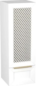 Dulap tip coloana suspendat alb Krofam Chic 110 cm