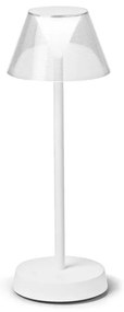 Lampa LED portabila pentru iluminat exterior Lolita tl alba