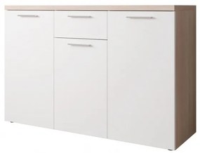 Comodă typ 870 Bovero (Stejar sonoma + alb). 1041893