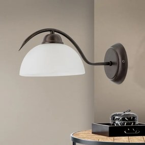Orion - Lampă de perete RULA 1xE27/40W/230V alb/bronz