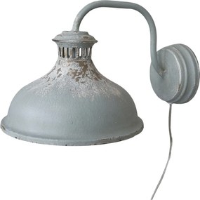 Aplica de perete din metal, finisaj antichizat, „Antique Opal”