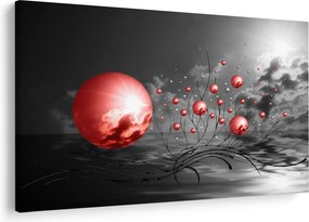 Tabloul bilelor roșii (90x60 cm)
