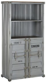 Bufet, gri, din metal, stil industrial, Cargo