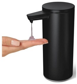 Simplehuman Dozator de săpun fără atingere 266 ml,reîncărcabil, oțel negru mat