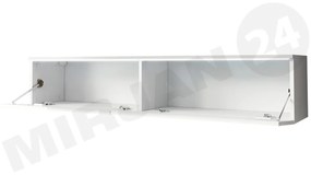 Masă TV/Dulap Dilune 140 (beton smart) (iluminat LED Alb). 1053729