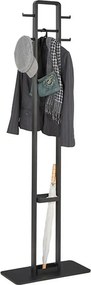 Cuier pom DENIS, negru, metal, 56x28x180 cm