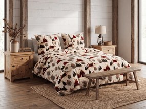 Lenjerie cocolino FARM HOUSE crem Dimensiune lenjerie de pat: 70 x 90 cm | 140 x 220 cm