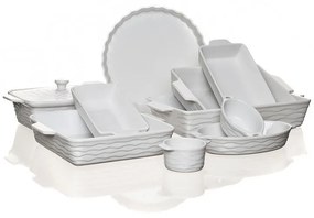 Formă dreptunghiulară de copt CULINARIA White 33 x 21 cm