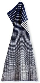 Prosop alb/albastru din amestec de bambus din frotir 70x140 cm Nuance – JUNA