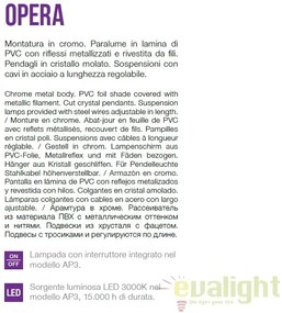 Candelabru clasic / Lustra design elegant OPERA SP10 bianco 165011