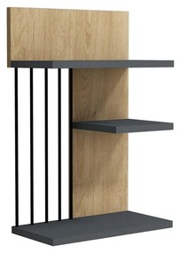 Raft Basimo (stejar zafir + antracit) . 1095824