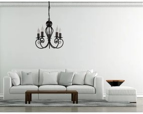 Lustră pe lanț VINCENT 5xE14/40W/230V