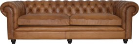 Canapea lemn masiv Heritage 3 locuri, 240 × 97 × 75 cm