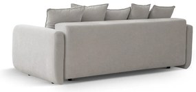 Canapea bej extensibilă, cu spațiu de depozitare 231 cm Elen – Micadoni