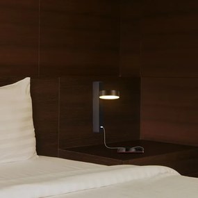 Spot LED de perete cu port USB LED/8W/230V 3000K