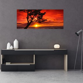 Tablou - Apus de soare (120x50 cm)