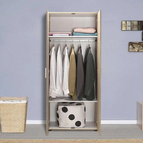 Dulap Haine Adore Trendline cu 2 usi si umeras, 80 x 187 x 47 cm