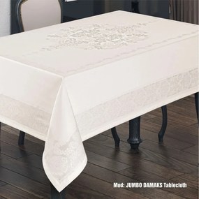 Fata de masa teflonata si impermeabila, 160x350 cm, Bej, Jumbo