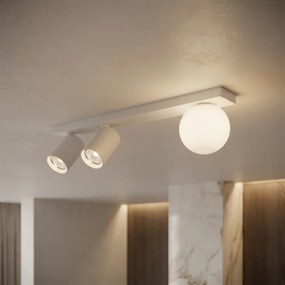 Brilagi - Lampă spot SELE BALL 2xGU10/30W/230V + 1xG9/10W, albă