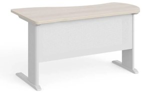 Birou de colt Manager 140 x 80 cm, dreapta, salcâm deschis