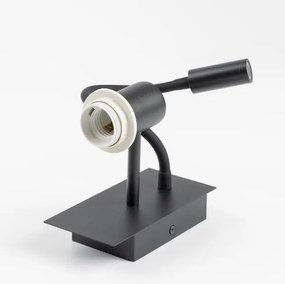 Brilagi - Lampă LED flexibilă BOBO 1xE27/25W/230V + LED/3W negru/alb/cu ursuleți