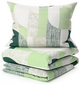 Lenjerie de pat din microfibra GREVERA verde Dimensiune lenjerie de pat: 70 x 80 cm | 140 x 200 cm