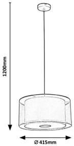 Pendul design modern Aneta 5096 RX