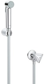 Grohe Tempesta-F Trigger 30 Dus igienic cu suport, robinet cu ventil de colt, furtun 150 cm, crom