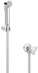 Grohe Tempesta-F Trigger 30 Dus igienic cu suport, robinet cu ventil de colt, furtun 150 cm, crom