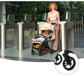 Cărucior de copii KINDERKRAFT APINO bej