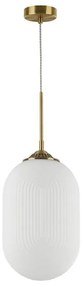 Lustra / Pendul design modern Athena II alama/alb NVL-9119112