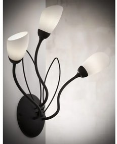 Jupiter 2059 - Aplică de perete GLORIOSA 3xG9/14W/230V, neagră