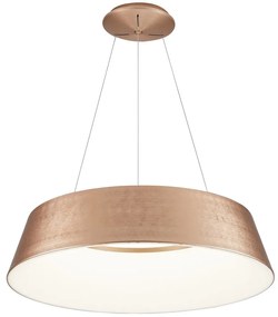 Lustră LED dimabilă pe cablu EMMA LED/60W/230V auriu Azzardo AZ5095 + telecomandă