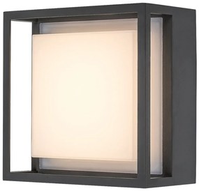 Aplica LED de perete pentru iluminat exterior IP65 Mendoza antracit, alb