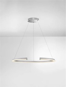 Lustra LED suspendata design circular ELMO D-83cm