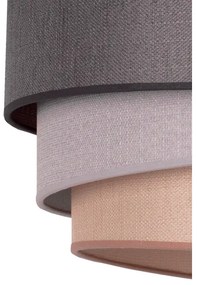 Lustră pe cablu Duolla TRIO 1xE27/40W/230V d. 45 cm antracit/gri/maro