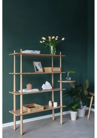 Sistem modular de rafturi în culoare naturală cu aspect de lemn de stejar 110x148 cm Stories – UMAGE